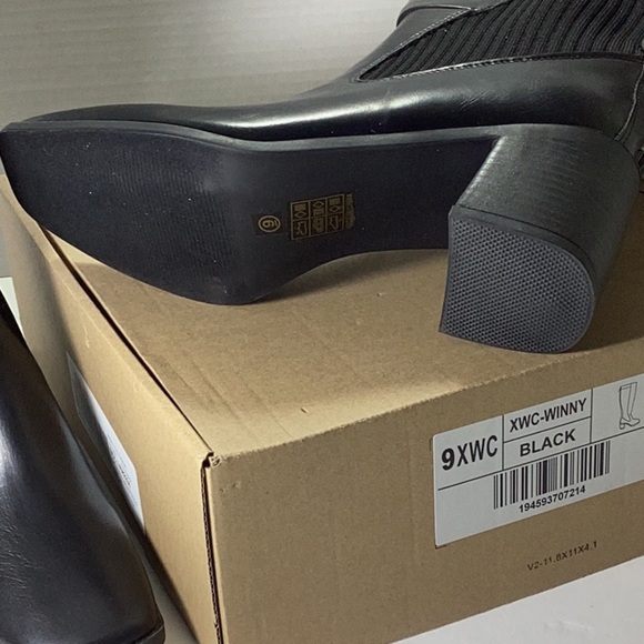 Women's Winny Wide Calf Boots - Picture 7 of 9